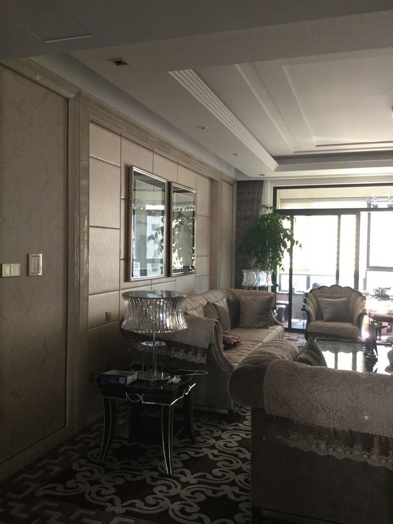 上海上海九里346平欧式风格别墅客厅装修效果图