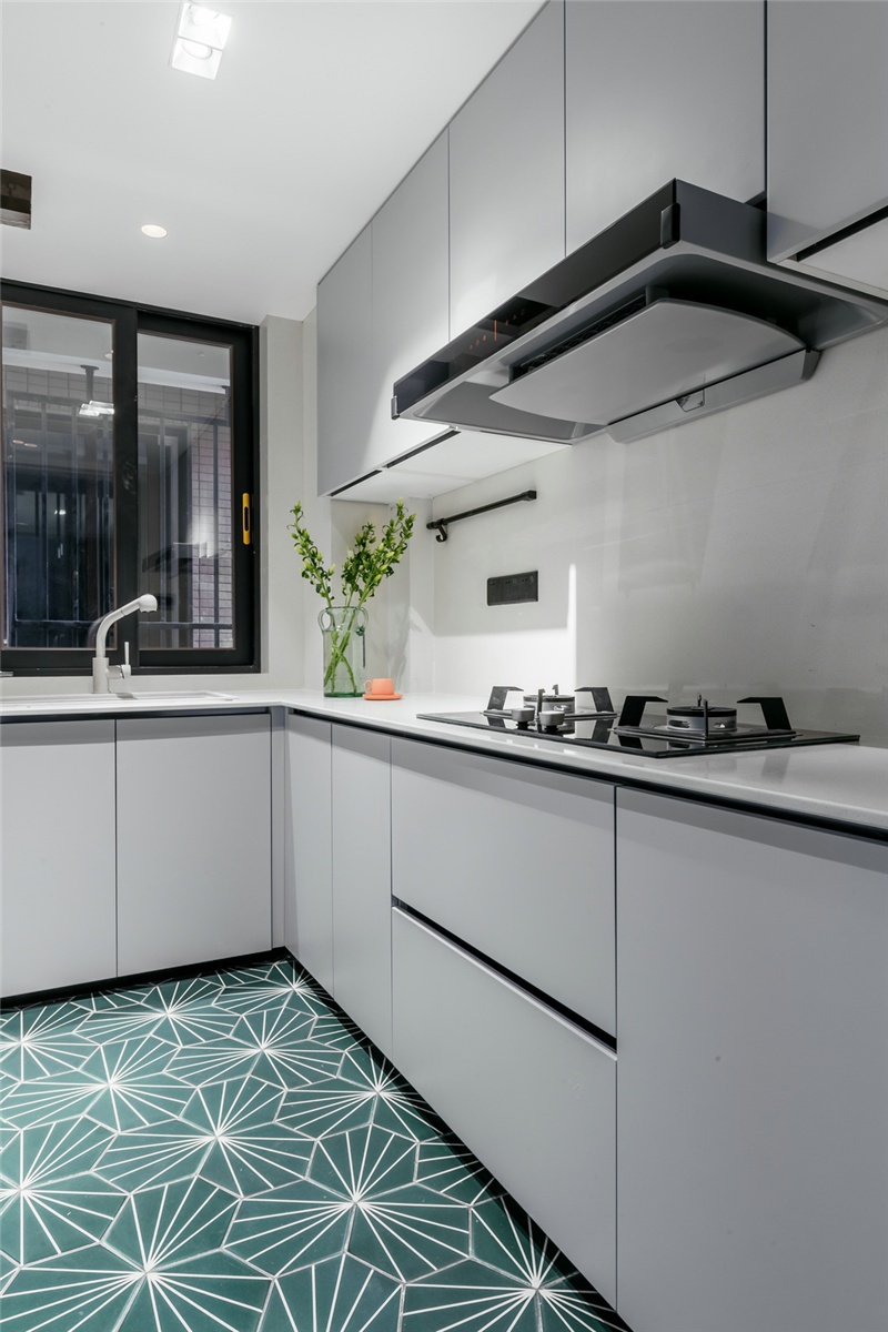 浦东创新佳苑86北欧两室两厅厨房装修效果图