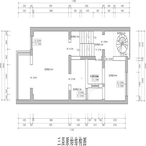 上海浦东涵合园270平别墅户型图
