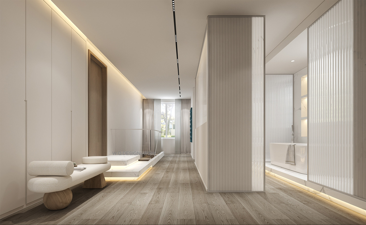杨浦区上海院子200平现代风格叠加别墅卫生间装修效果图