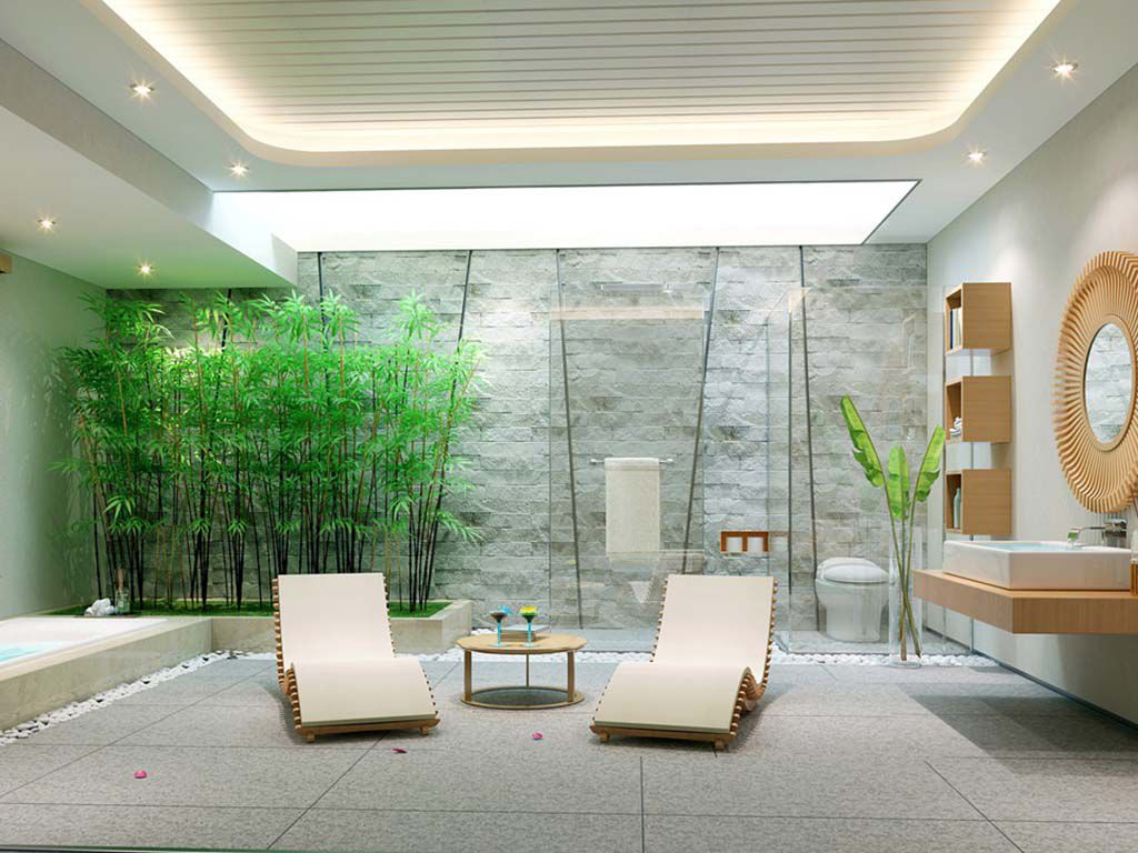 青浦区中海翡翠550平现代风格独栋别墅地下室装修效果图