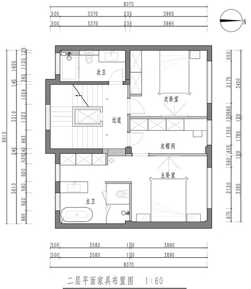 上海万濠山庄400平别墅户型图