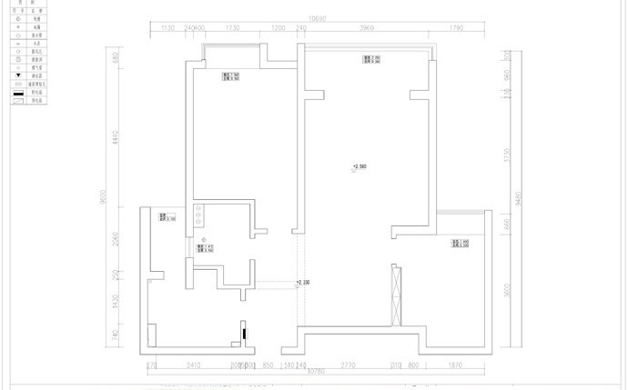 杨浦区合生江湾国际100平新中式风格公寓装修效果图