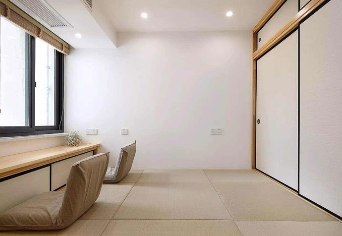 浦东新区国际华城120平日式风格公寓装修效果图