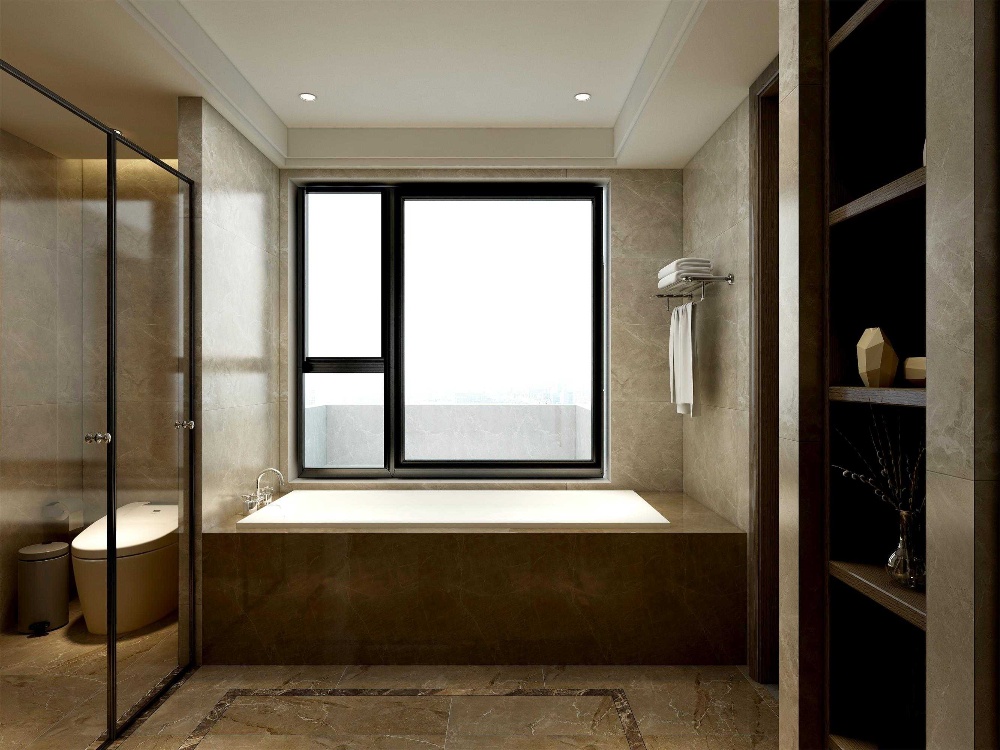 宝山中环国际公寓251平轻奢风格复式装修效果图