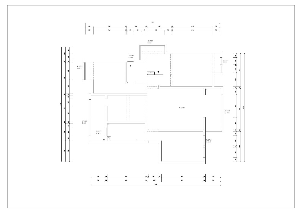宝山中环国际公寓251平轻奢风格复式装修效果图