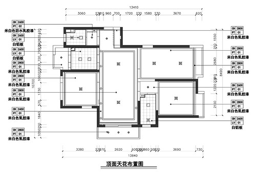 上海溪岸澜庭126平住宅户型图