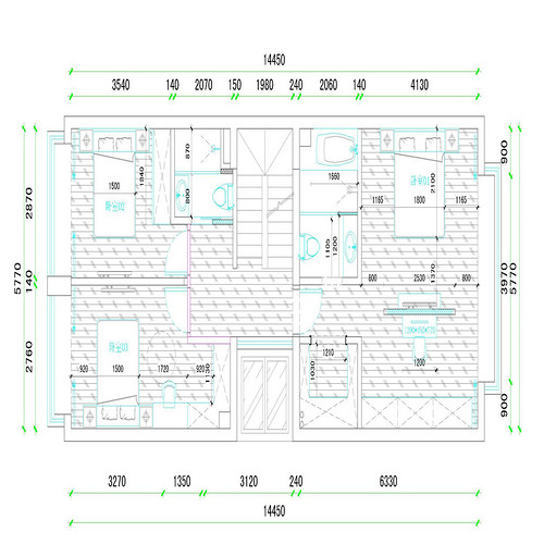 上海绿地理想家园350平别墅户型图