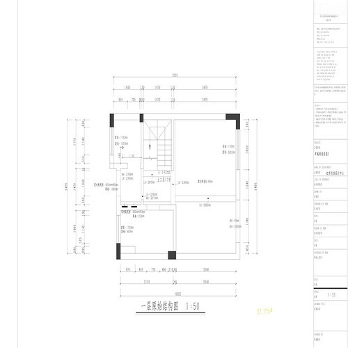 上海卓越维港200平别墅户型图