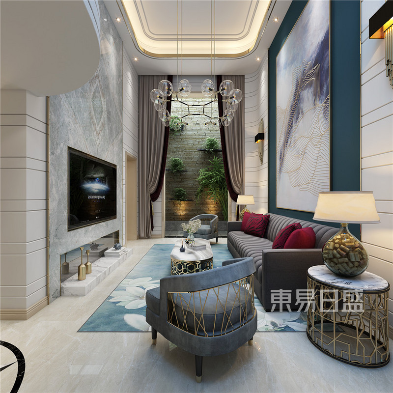 上海首创禧悦248平现代前卫风格别墅其他区域效果图