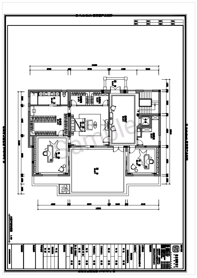 汤臣高尔夫938平美式风格独栋别墅装修效果图