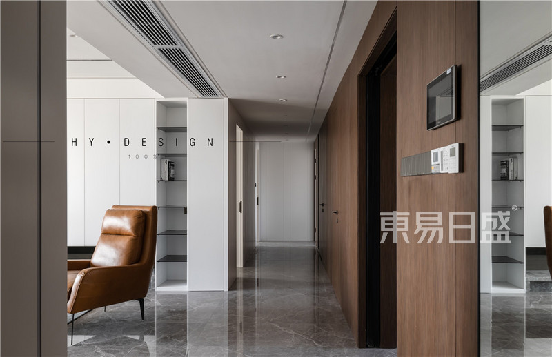 上海上海五坊园192平现代简约风格四居室客厅装修效果图
