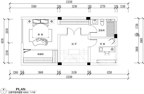 上海御景园240平别墅户型图